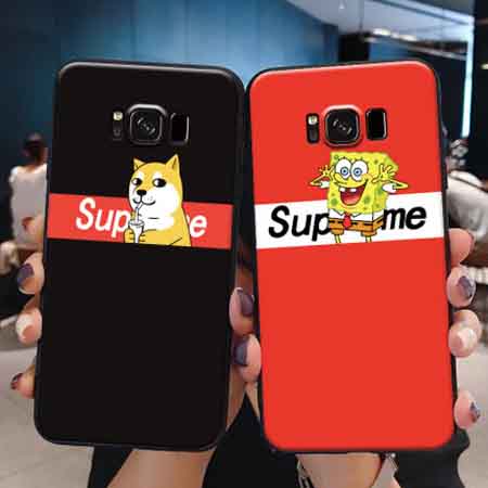 ギャラクシーs10 プラスケース 犬 supreme